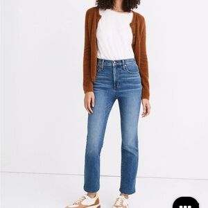 Madewell slim demi boot jean 26